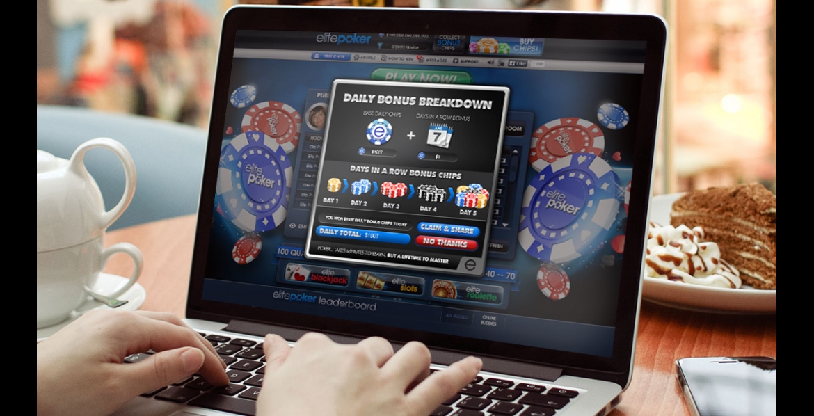 elite poker daily bonus