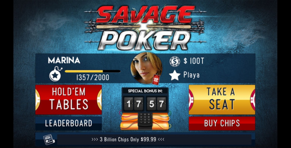 savage poker profile