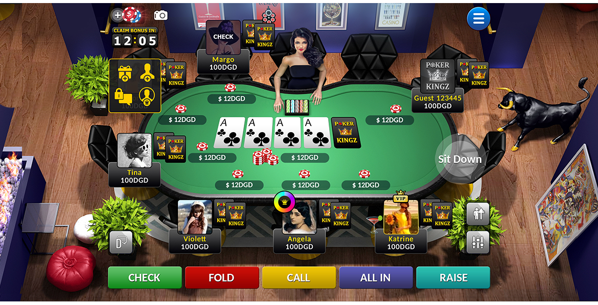 Poker Kingz game