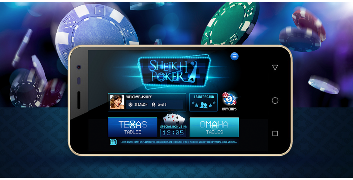 Sheikh Poker app
